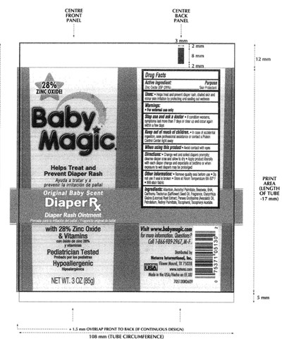 Image Of Tube (Baby Magic Diaper Rx Tube)
